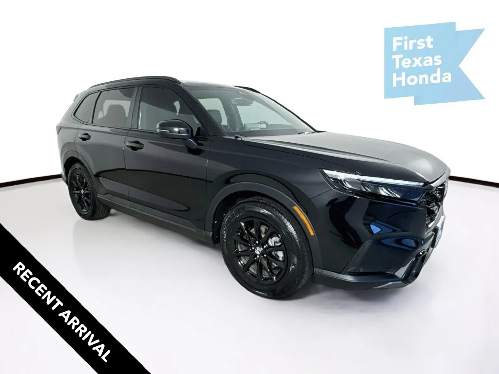 Certified Used 2026 Crystal Black Pearl Honda Sport-L image 1