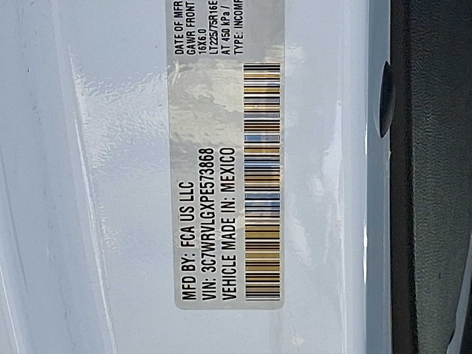 Used 2023 Bright White Clearcoat Ram  image 30