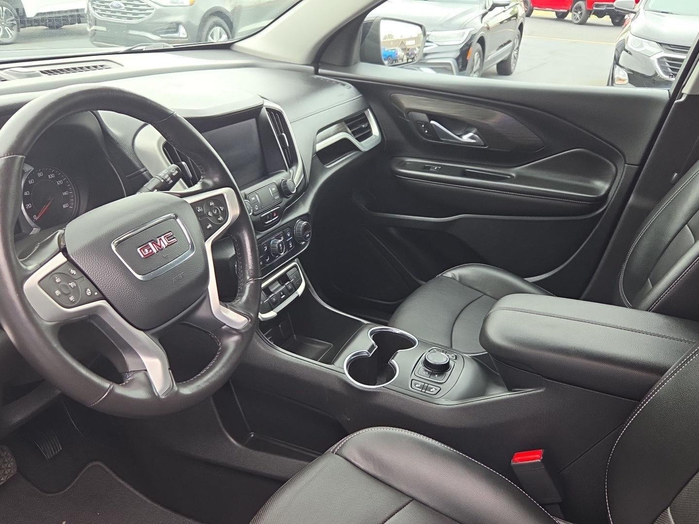 Used 2022 EBONY TWILIGHT METALLIC GMC SLT image 8