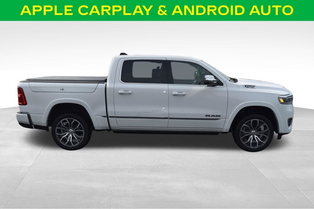 Used 2025 Bright White Clearcoat RAM Tungsten image 6