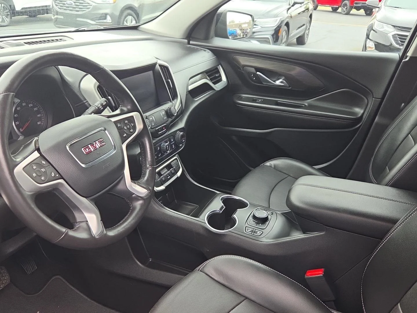 Used 2022 EBONY TWILIGHT METALLIC GMC SLT image 8