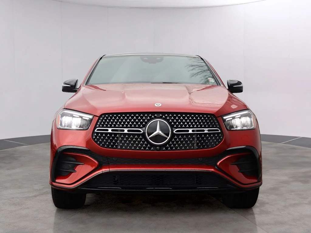 Used 2025 MANUFAKTUR Cardinal Red Mercedes-Benz GLE 450 image 2