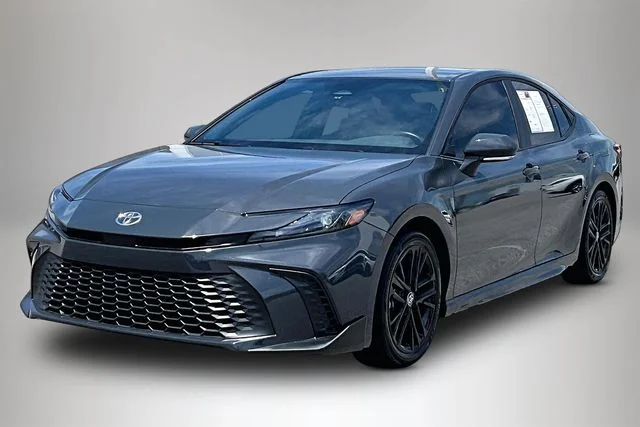 Used 2025 Red Toyota SE image 2