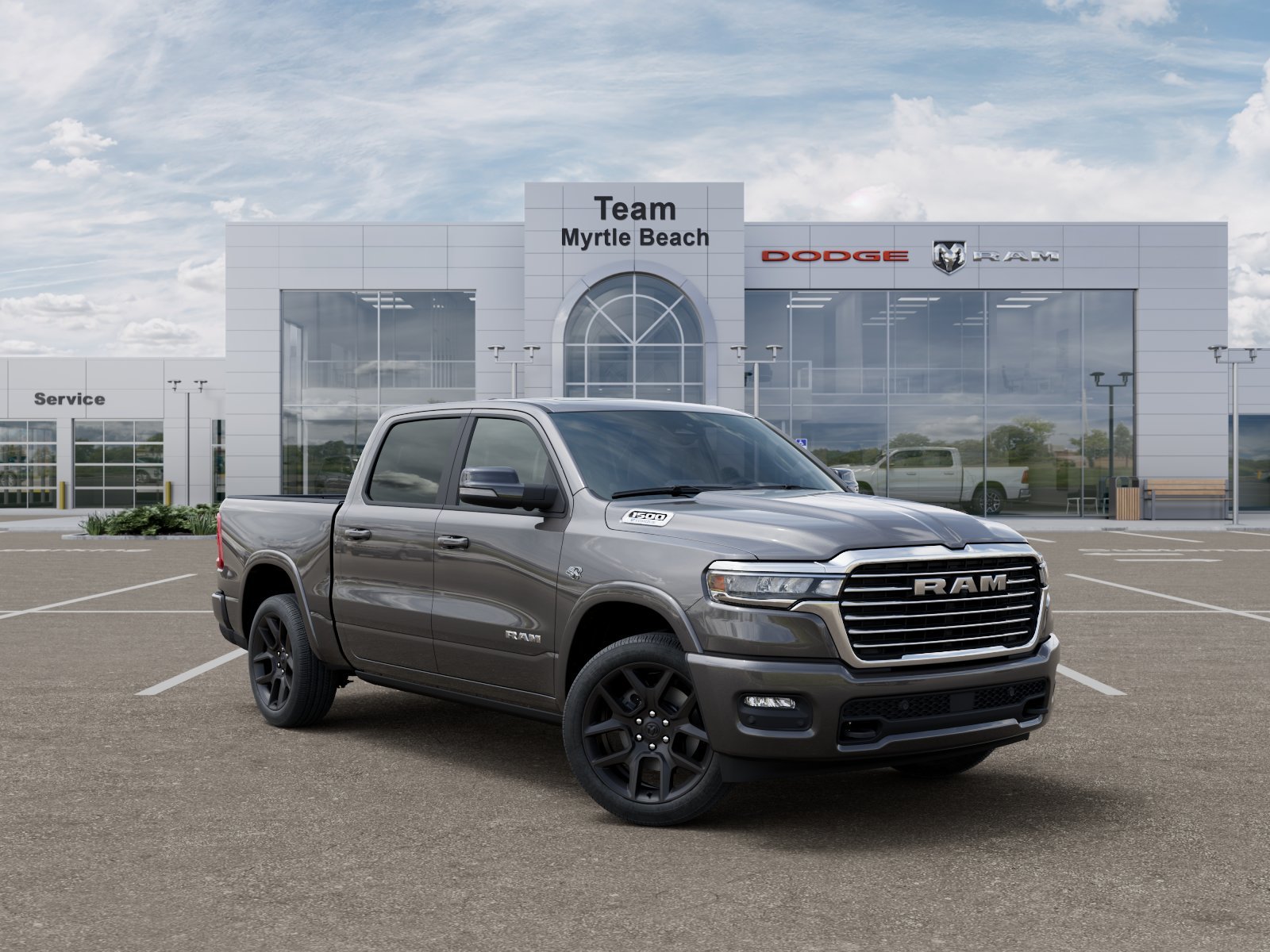 New 2027 Granite Crystal Metallic Clear-Coat Exterior Paint RAM Laramie image 27