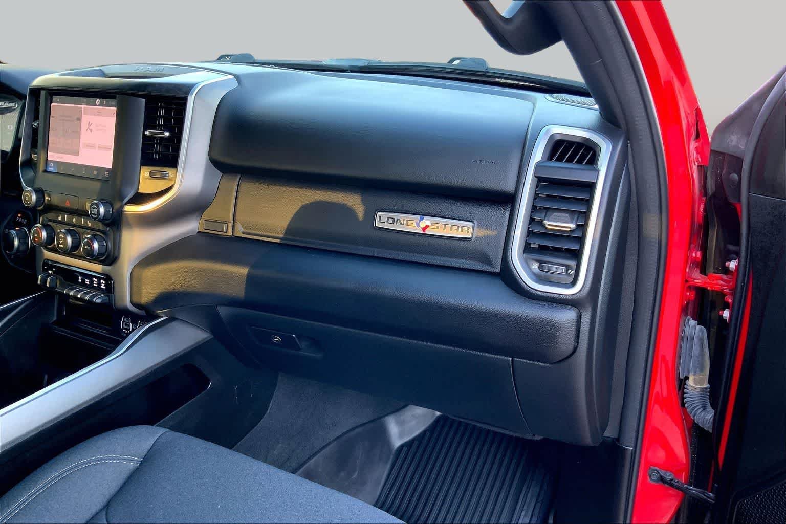Used 2023 Flame Red Clearcoat Ram Lone Star image 19