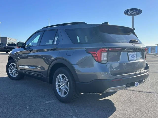 New 2026 Carbonized Gray Metallic Ford Active image 3