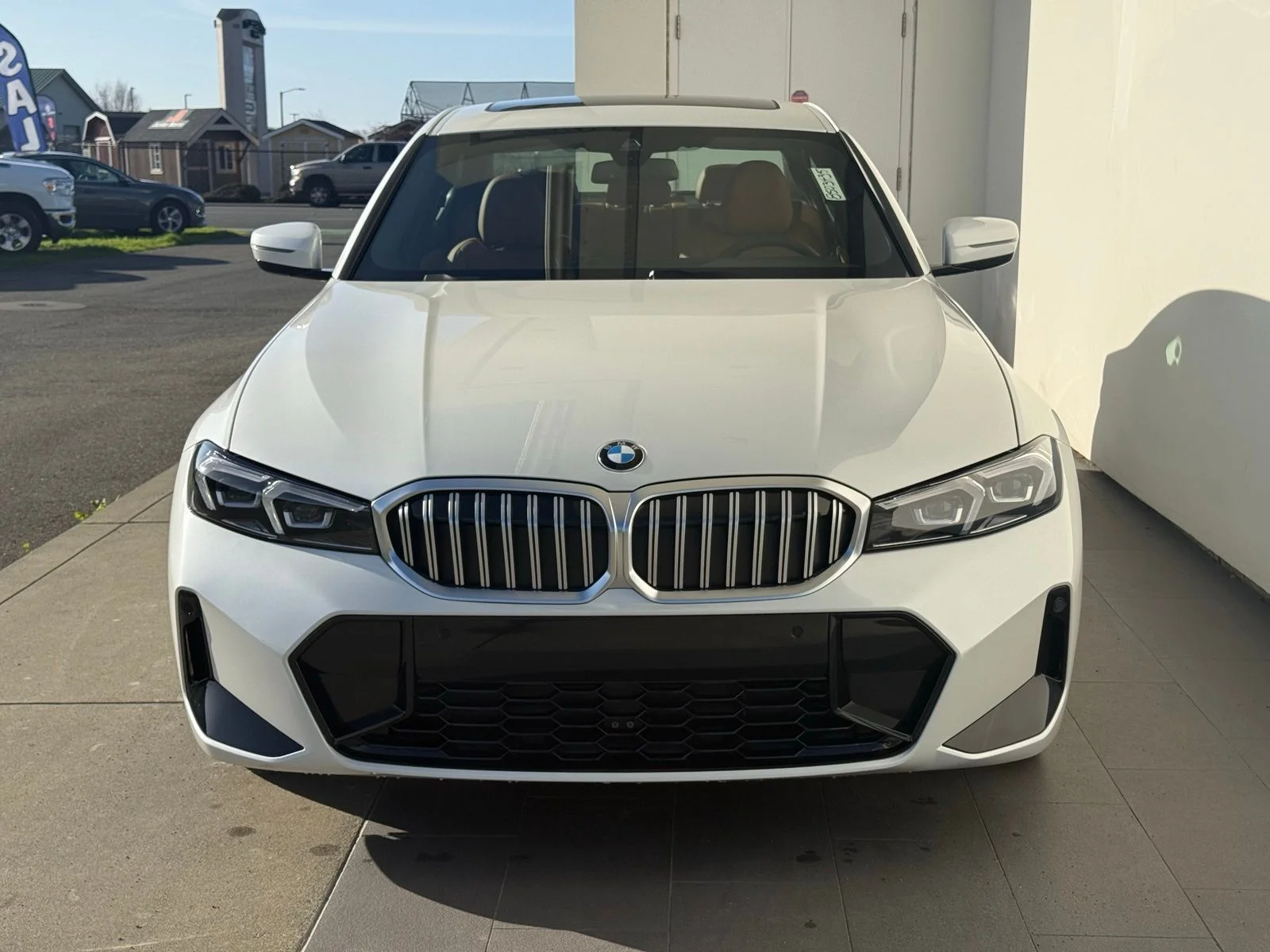 New 2026 Mineral White Metallic BMW 330i image 2