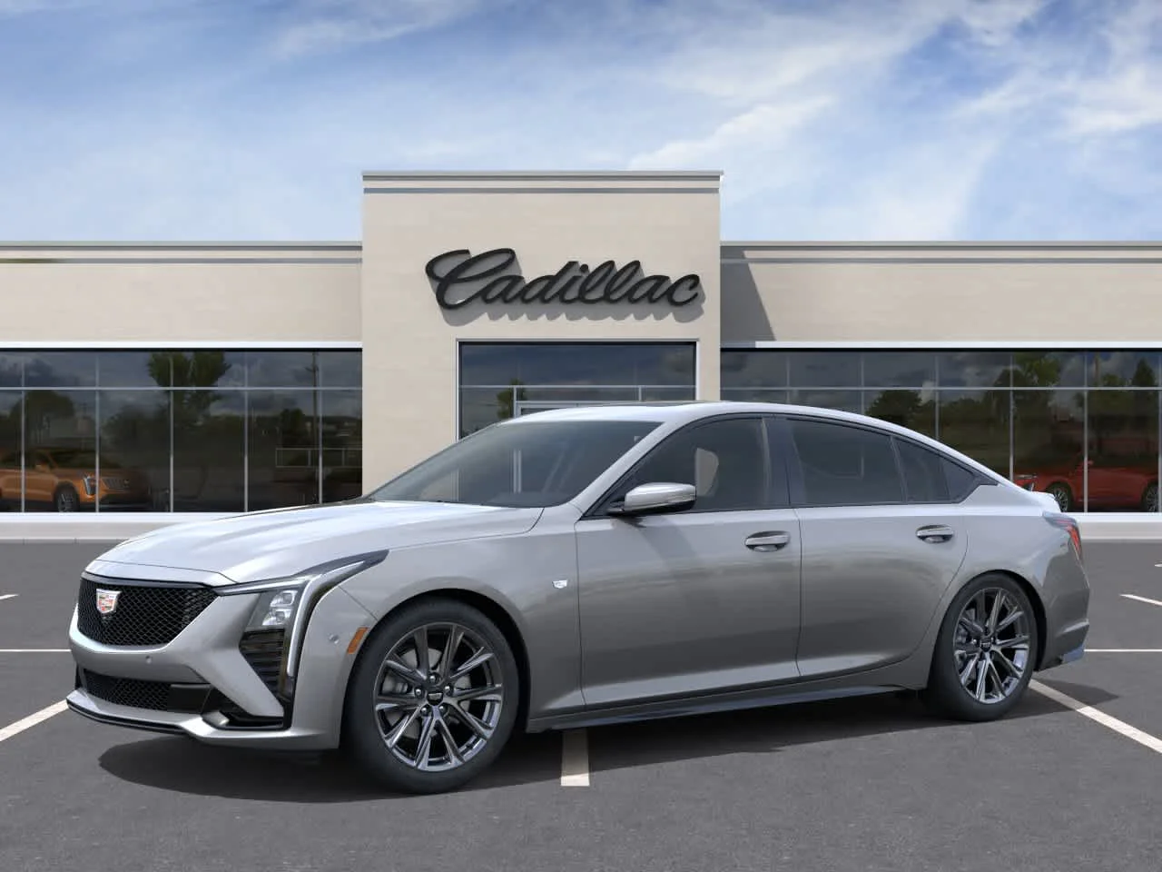 New 2026 Argent Silver Metallic Cadillac Sport image 2