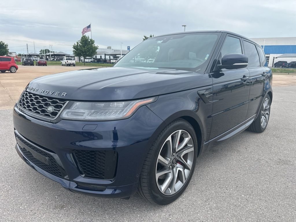 Used 2022 Portofino Blue Metallic Land Rover HSE Dynamic image 1