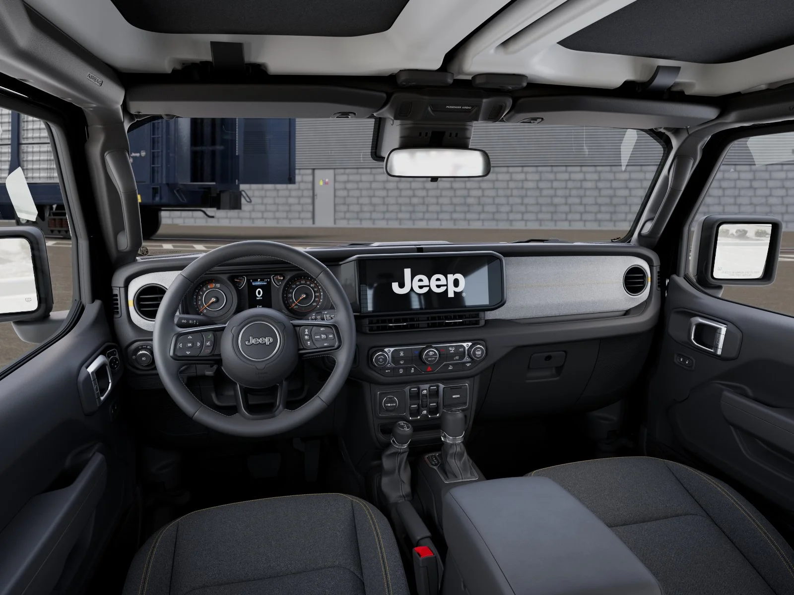 New 2026 Black Clear-Coat Exterior Paint Jeep Sport S image 8
