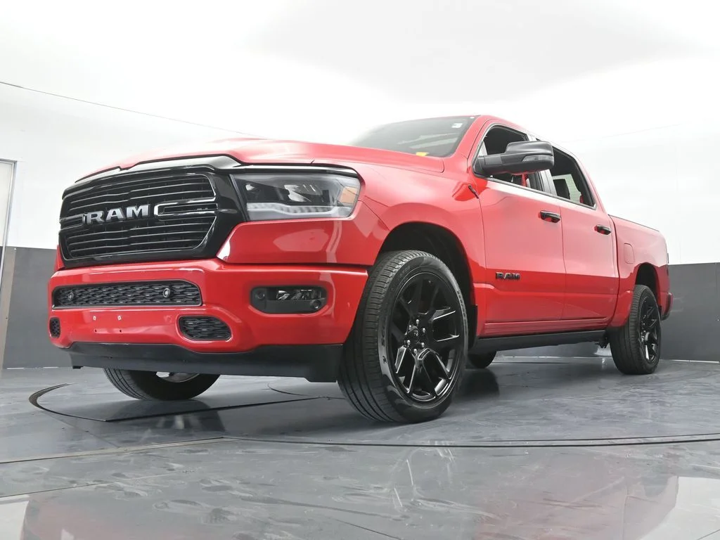 Used 2023 Flame Red Clearcoat Ram Laramie image 64