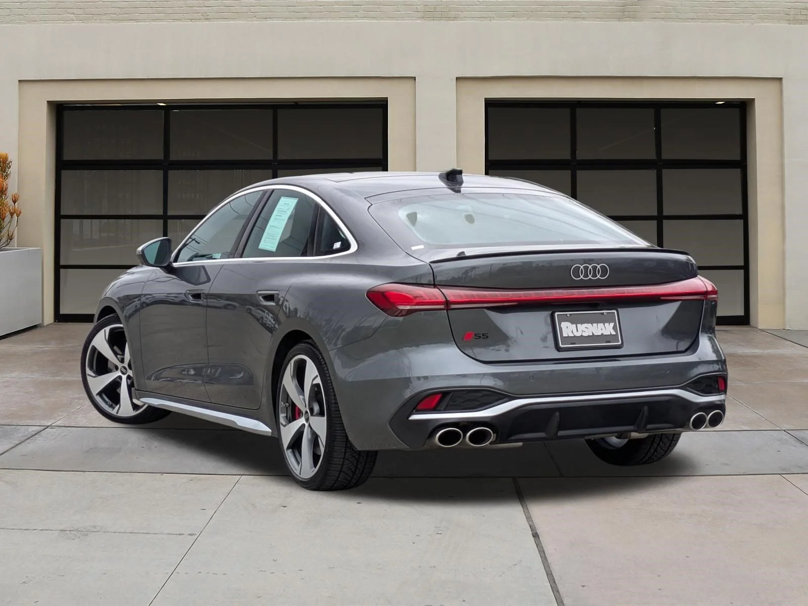 Used 2025 Gray Audi 3.0T Premium Plus image 2