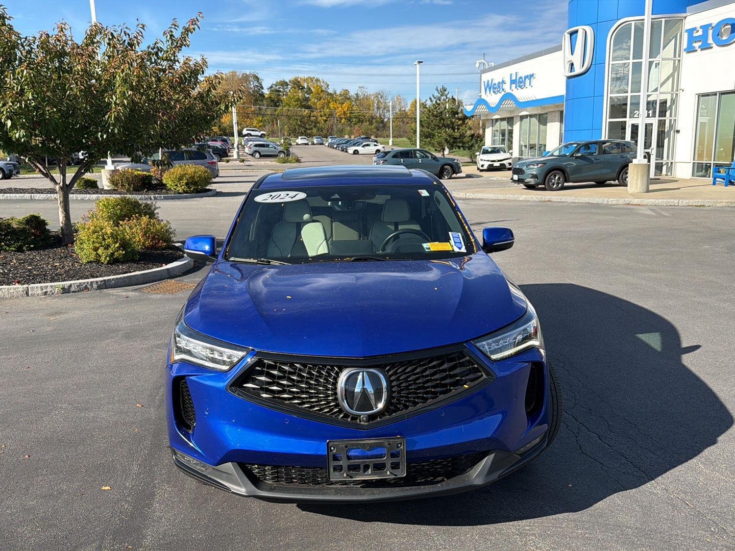 Used 2024 Apex Blue Pearl Acura SH-AWD w/Advance w/A-SPEC image 2