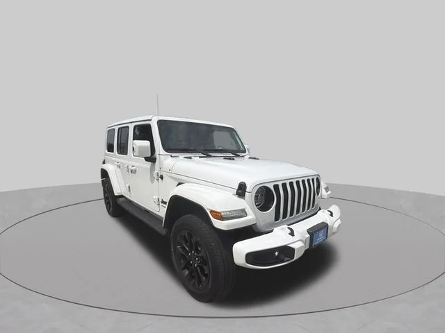 Used 2021 White Jeep Unlimited Sahara High Altitude image 7