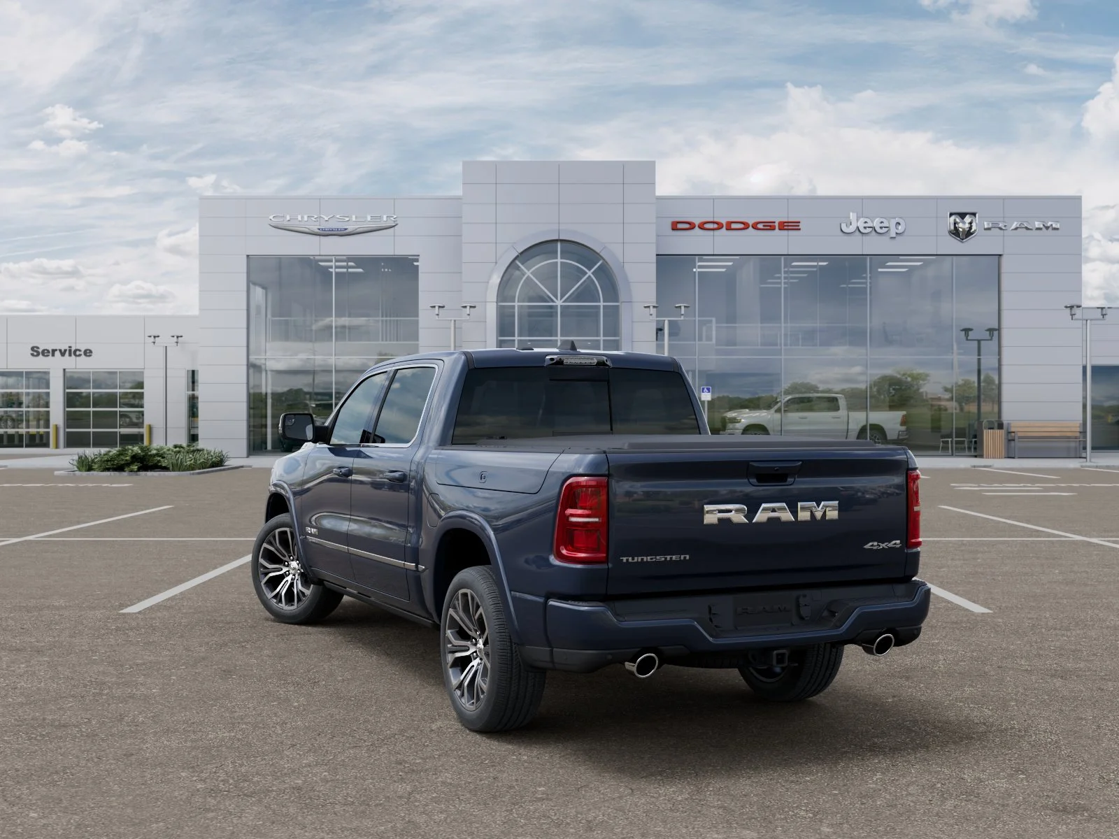 New 2026 Forged Blue Metallic Exterior Paint RAM Tungsten image 29