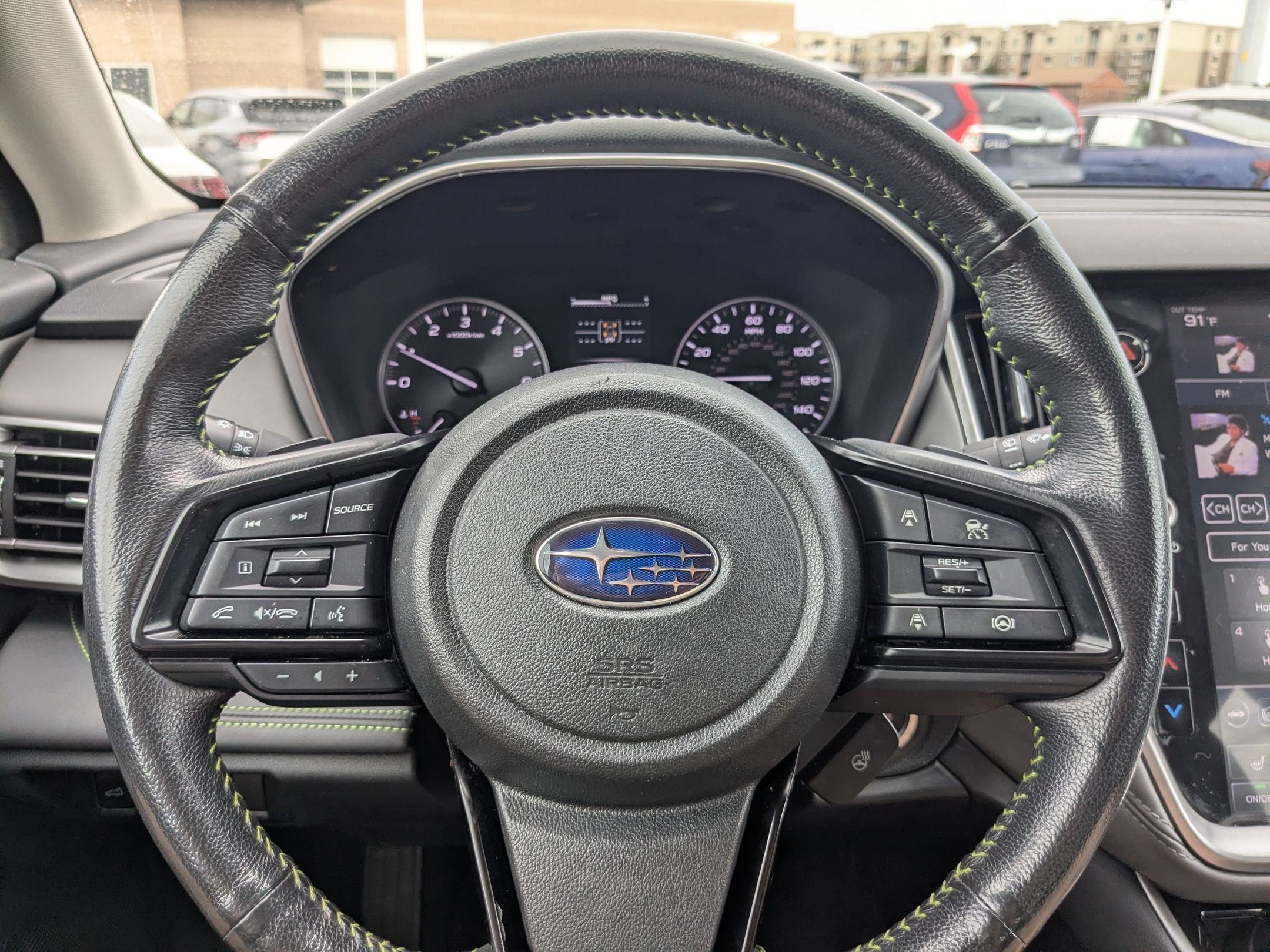 Used 2024 Magnetite Gray Metallic Subaru Onyx Edition image 17