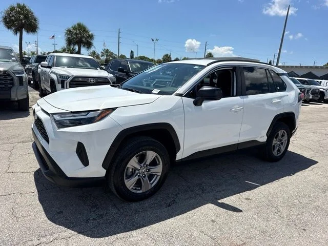 Used 2024 White Toyota LE image 14