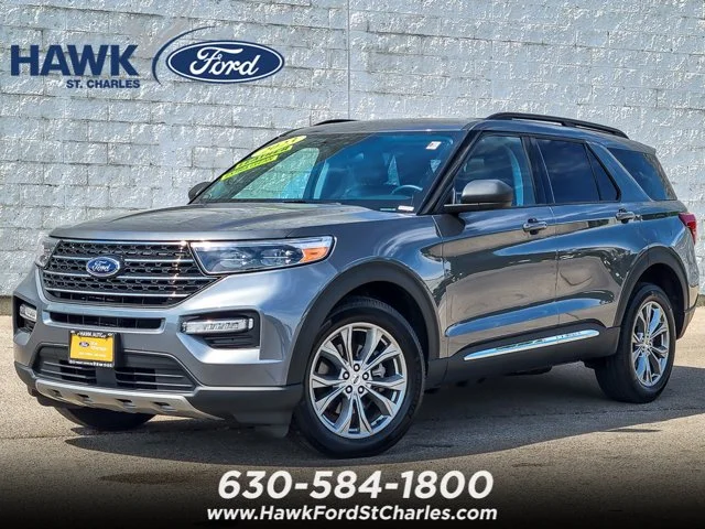 Certified Used 2023 Gray Metallic Ford XLT image 28