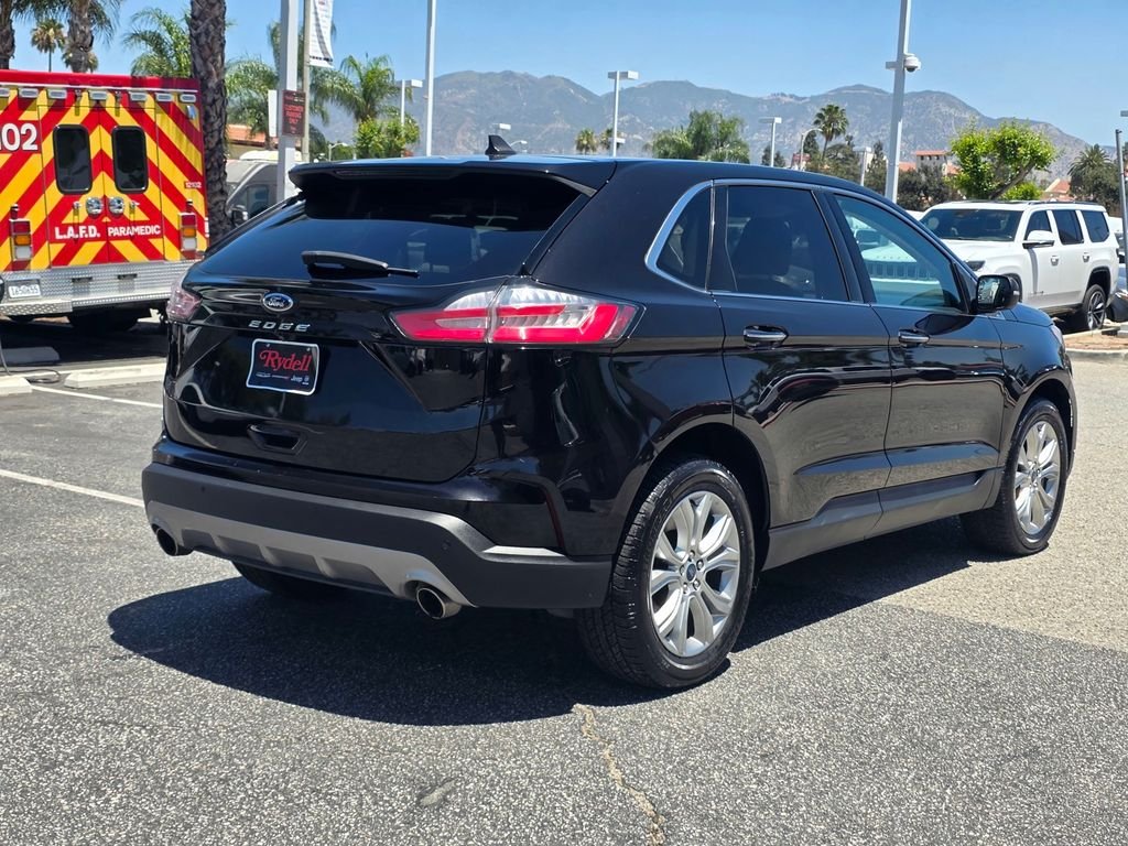 Used 2022 Black Ford Titanium image 5