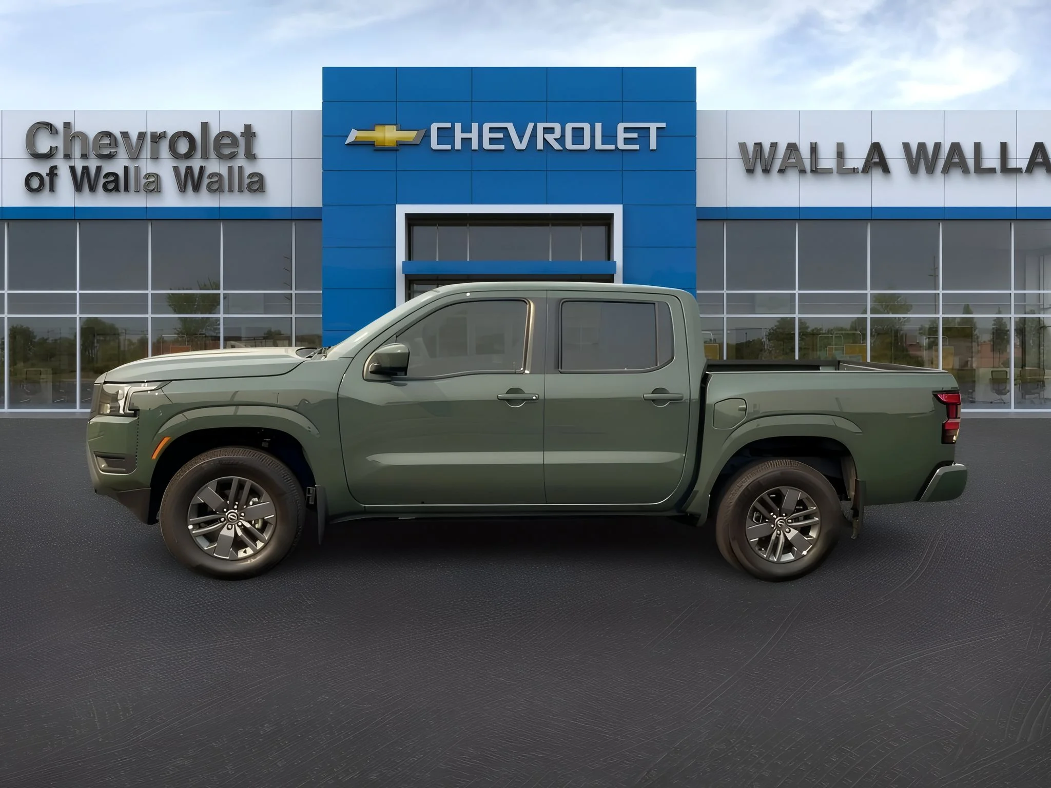 Used 2025 Tactical Green Metallic Nissan SV image 4