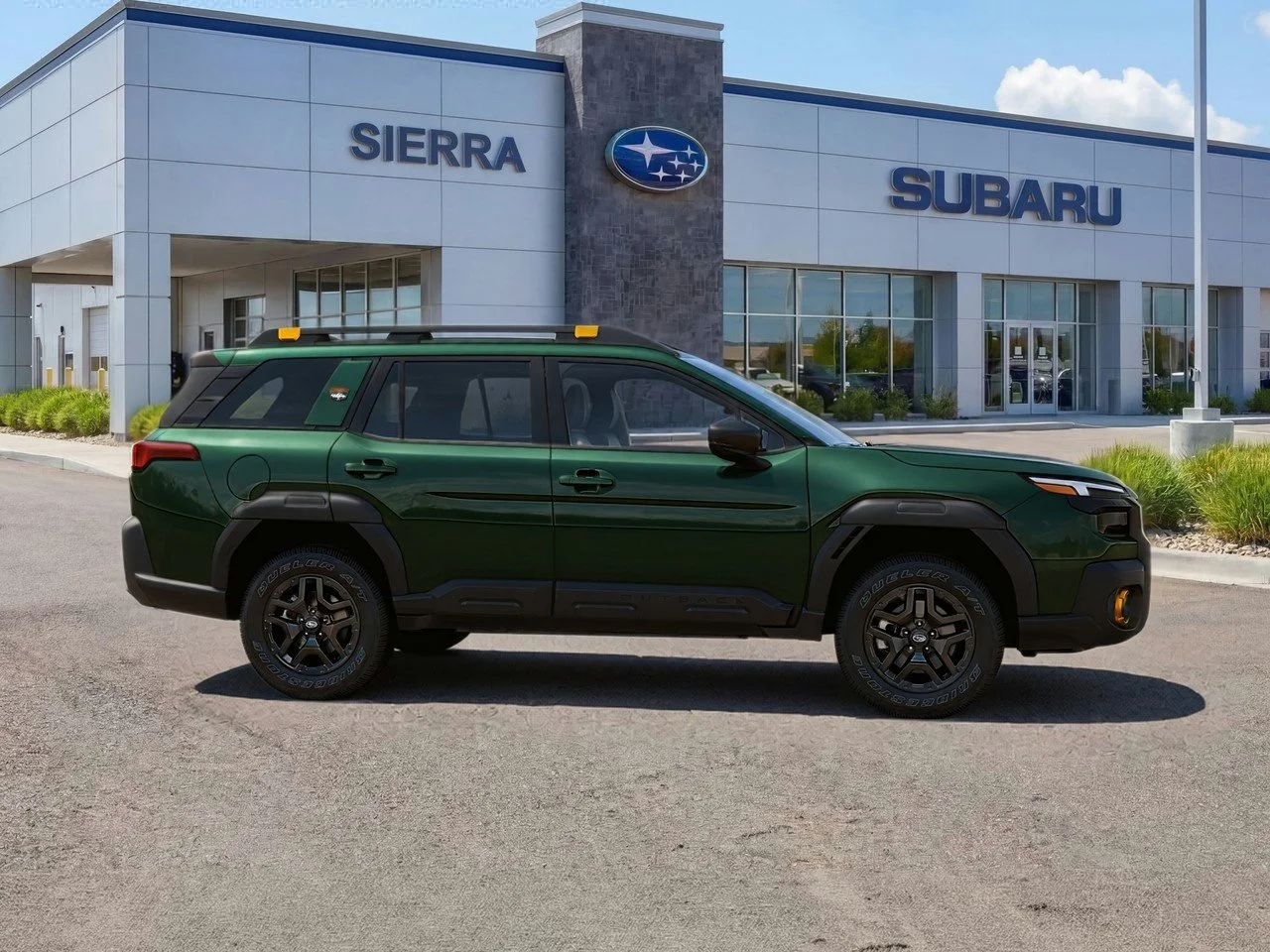 New 2026 Deep Emerald Green Pearl Subaru Wilderness image 14