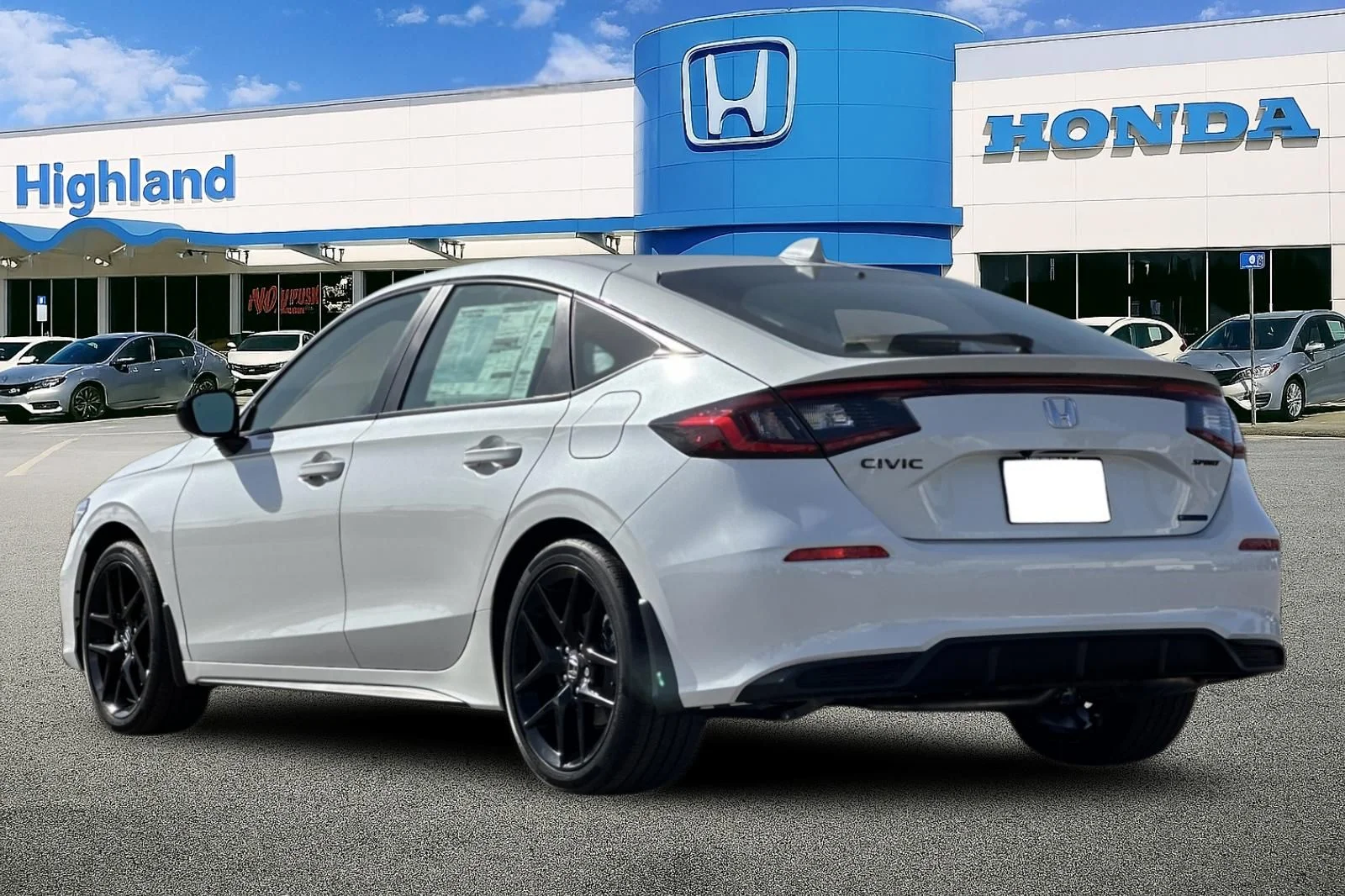 New 2026 White Honda Sport image 3