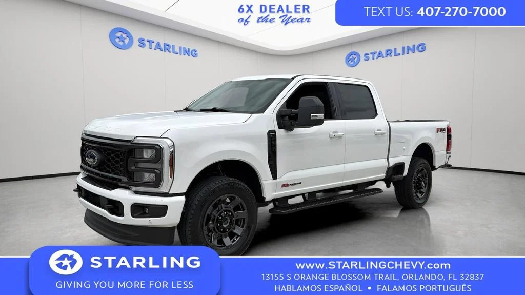 Used 2024 White Ford Lariat image 1