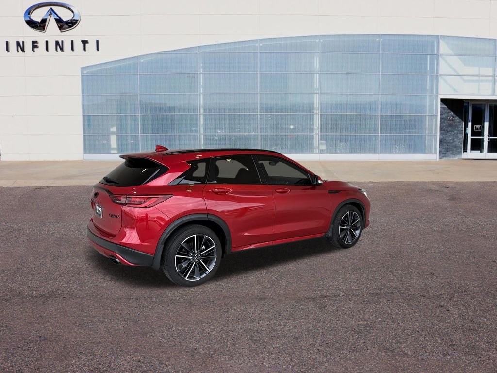 Certified Used 2025 Red INFINITI SPORT image 14