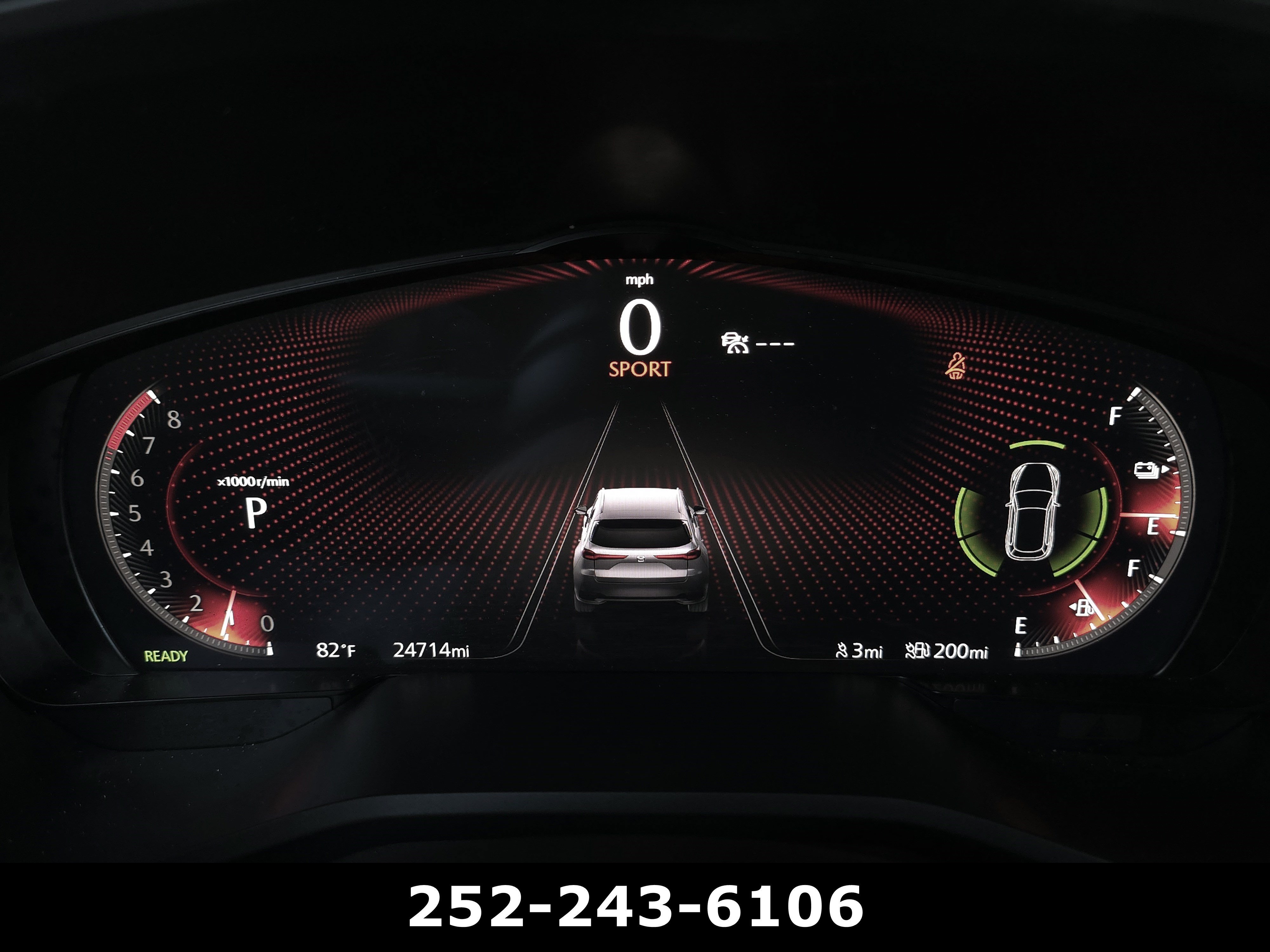 Used 2024 Jet Black Mica Mazda Preferred image 23