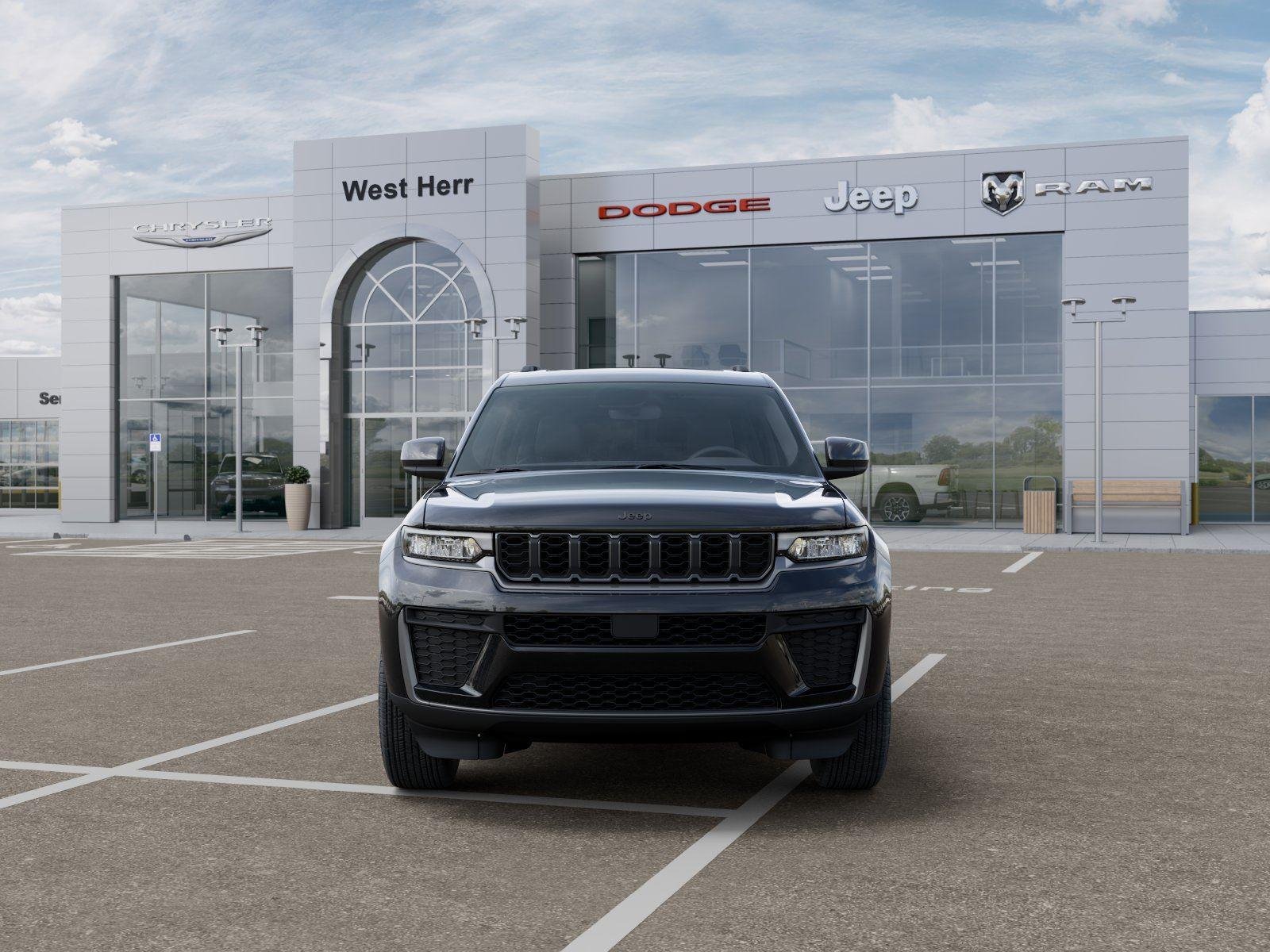 New 2026 Diamond Black Crystal Pearlcoat Jeep GRAND CHEROKEE L LAREDO ALTITU image 6