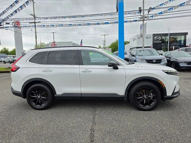 Used 2024 Platinum White Pearl Honda Sport image 6