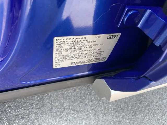 Used 2023 Blue Audi 45 S line Prestige image 23