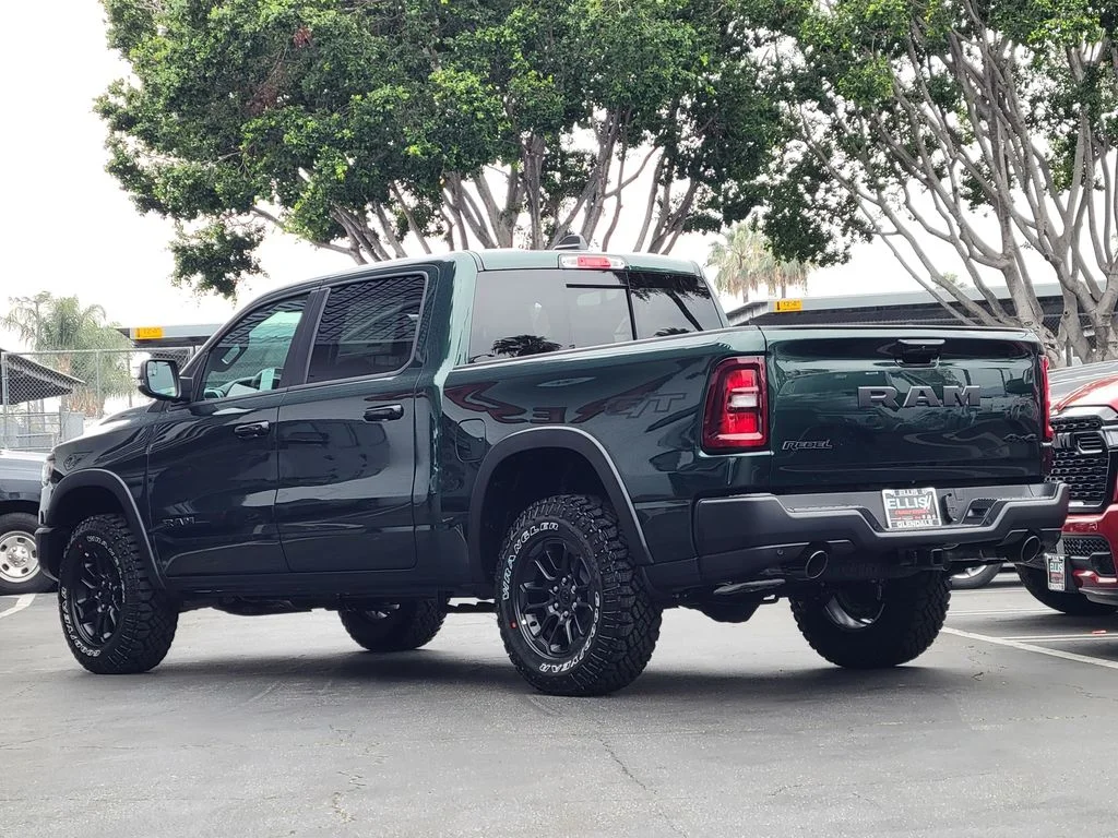 New 2026 Serrano-Green Metallic Exterior Paint RAM Rebel image 2