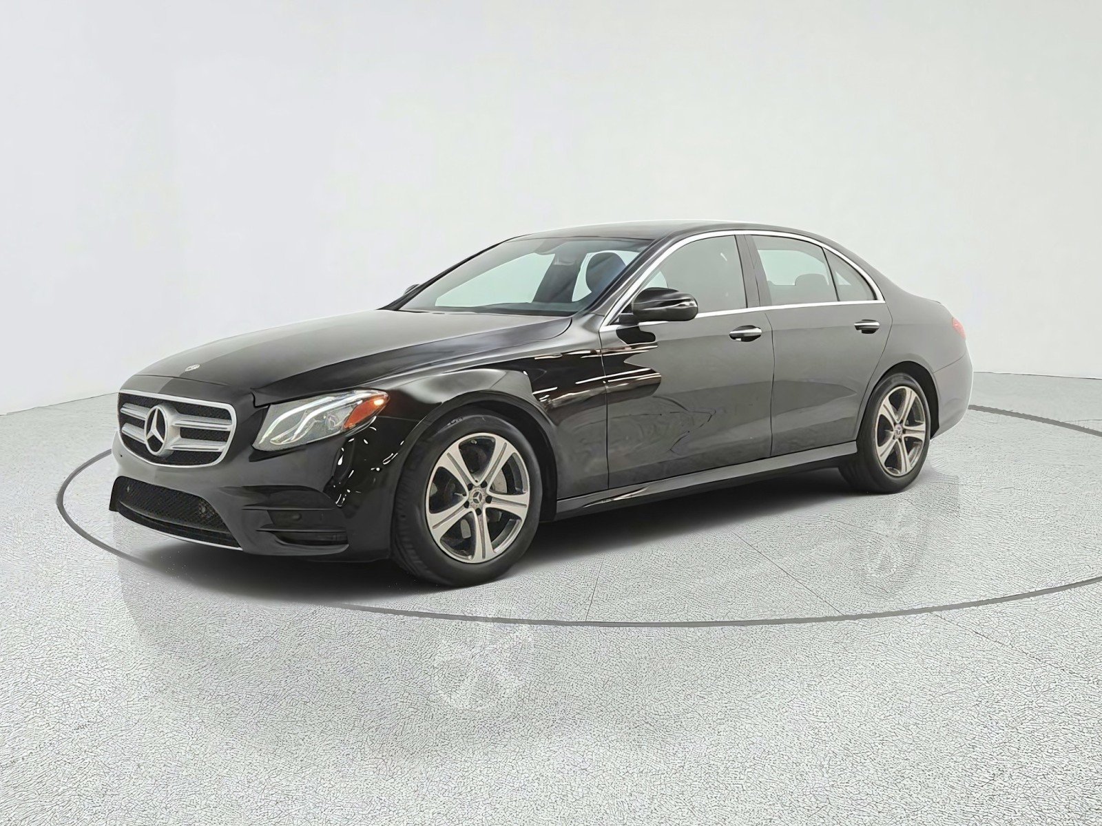 Certified Used 2020 Black Mercedes-Benz E 350 RWD Sedan image 1
