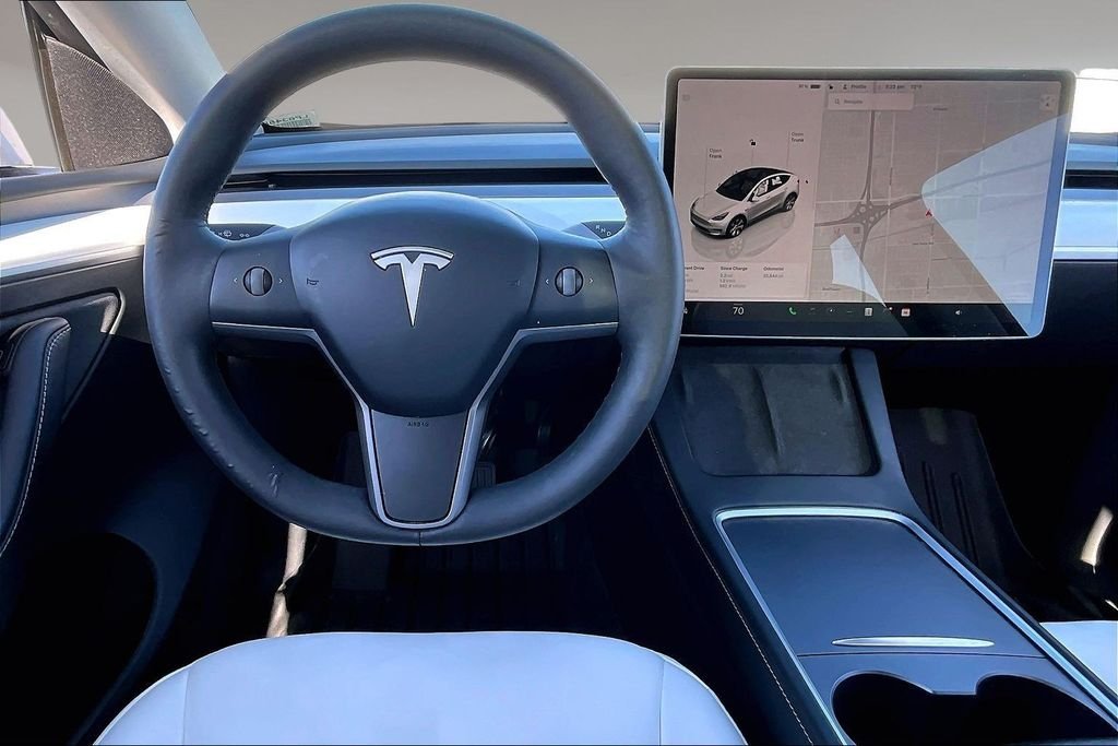 Used 2024 Pearl White Multi-Coat Tesla Long Range image 8