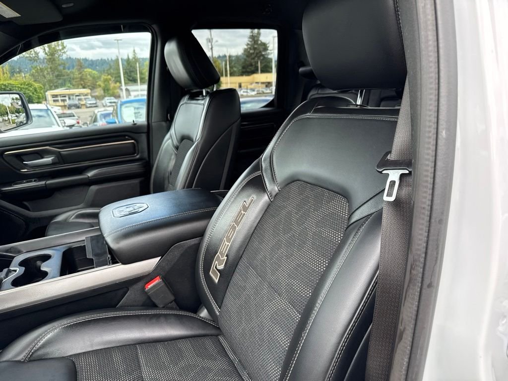Used 2020 Bright White Clearcoat Ram Rebel image 4