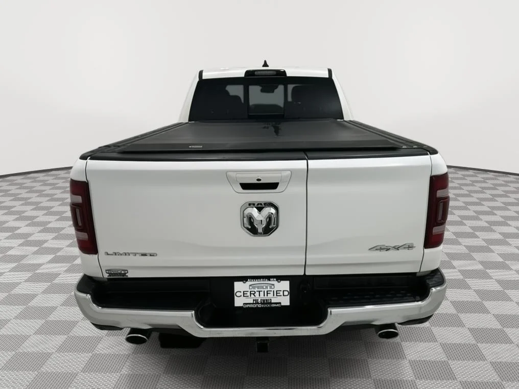 Used 2023 Ivory White Tri-coat Pearlcoat Ram Limited image 4