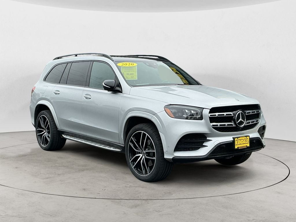 Used 2020 Silver Mercedes-Benz GLS 580 image 3