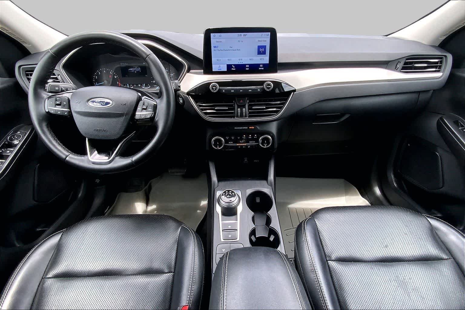 Used 2022 Carbonized Gray Metallic Ford SEL image 14