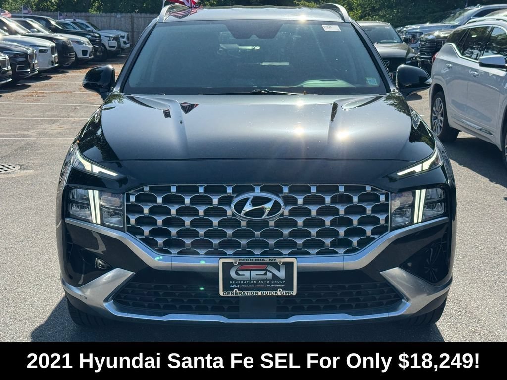 Used 2021 Hyundai Santa Fe SEL with VIN 5NMS6DAJ3MH356924 for sale in Bohemia, NY