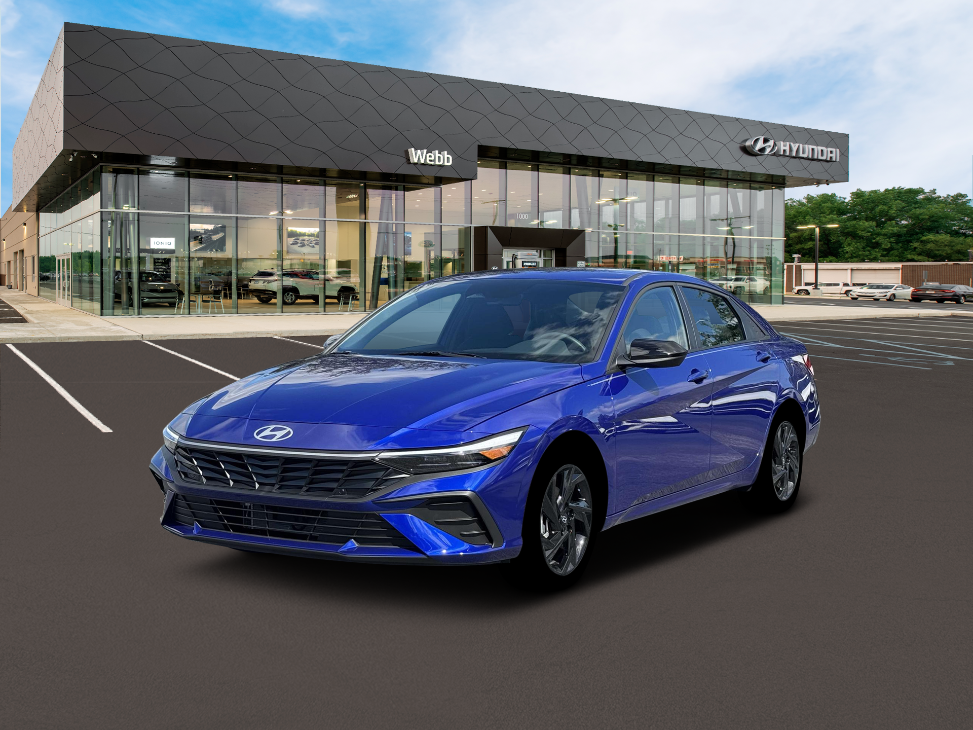 2026 Hyundai Elantra Blue