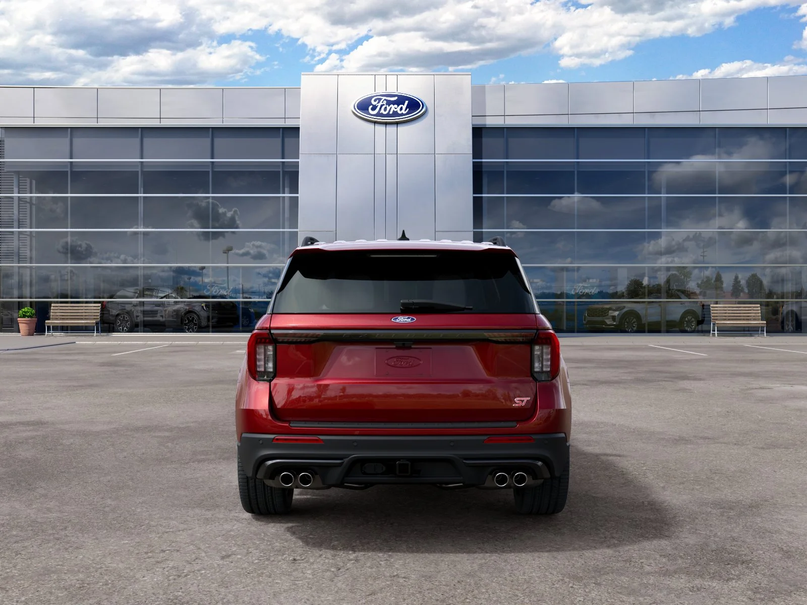 New 2027 Ruby Red Metallic Tinted Clearcoat Ford ST image 20