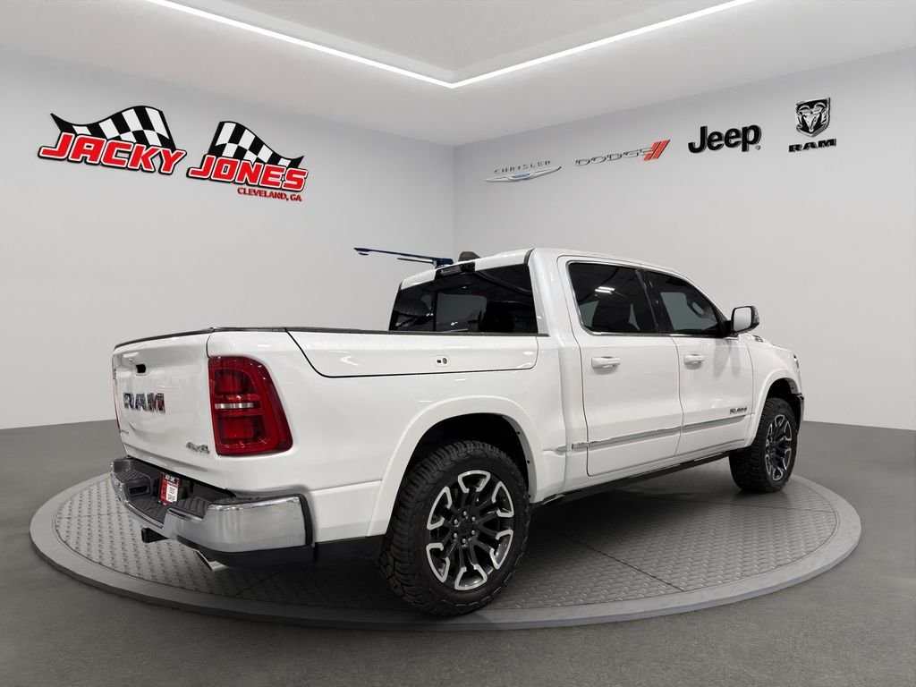 Used 2025 Ivory White Tri-Coat Pearlcoat Ram Limited image 11