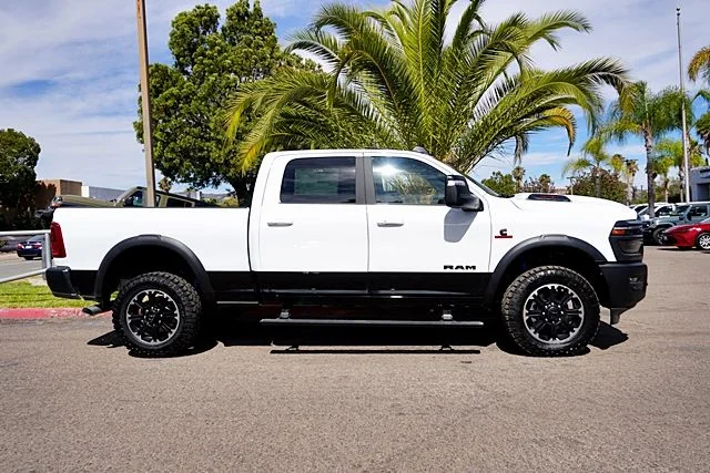 New 2026 Bright White Clear-Coat Exterior Paint RAM Rebel image 7