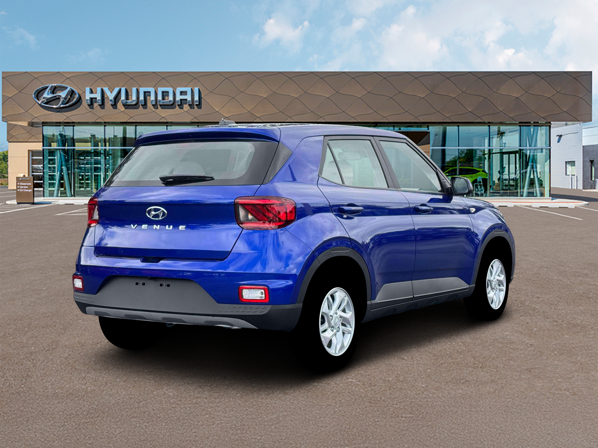 New 2026 Intense Blue Hyundai SE image 7