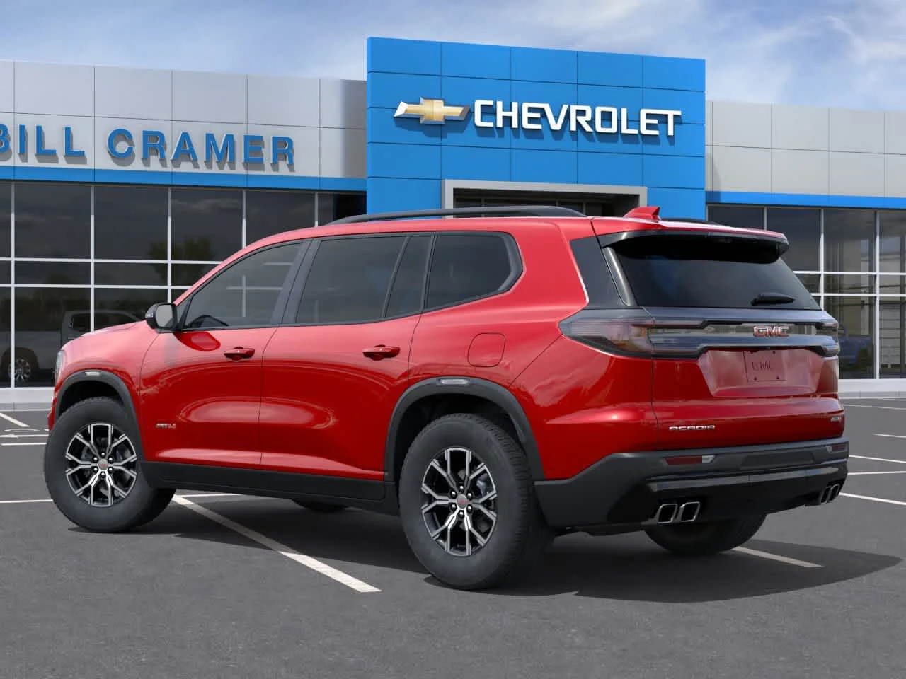New 2026 Volcanic Red Tintcoat GMC AT4 image 3