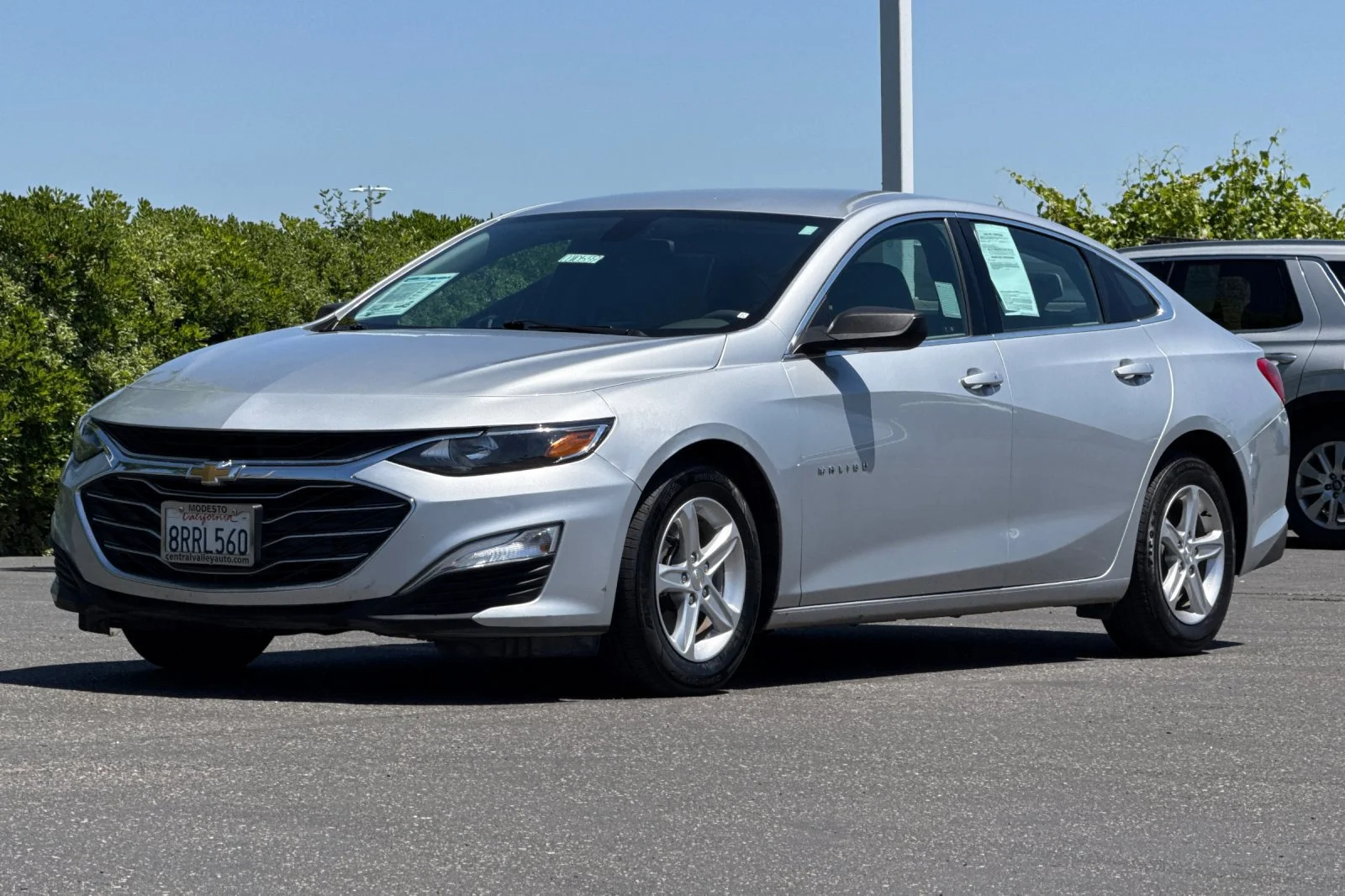 Used 2020 Silver Ice Metallic Chevrolet LS image 8