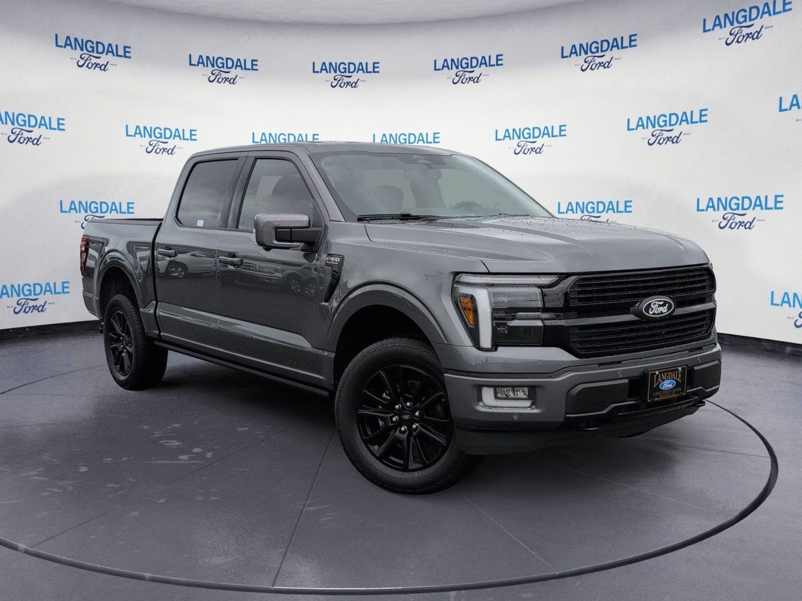 New 2026 Carbonized Gray Metallic Ford Platinum image 2