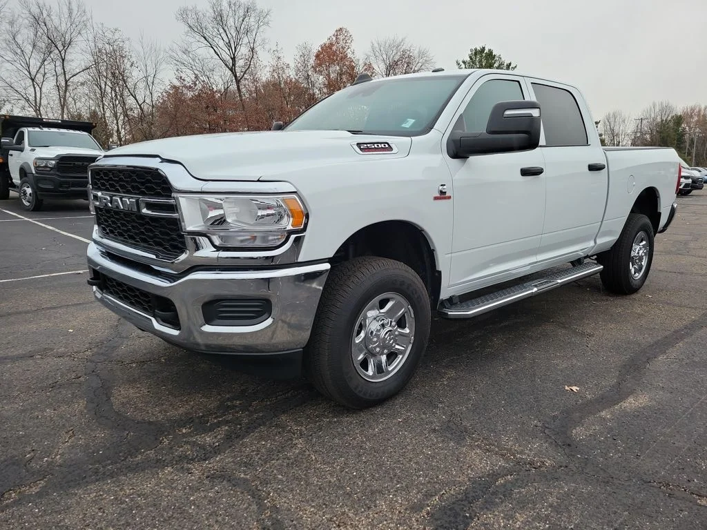 New 2024 Bright White Clear-Coat Exterior Paint RAM Tradesman image 2