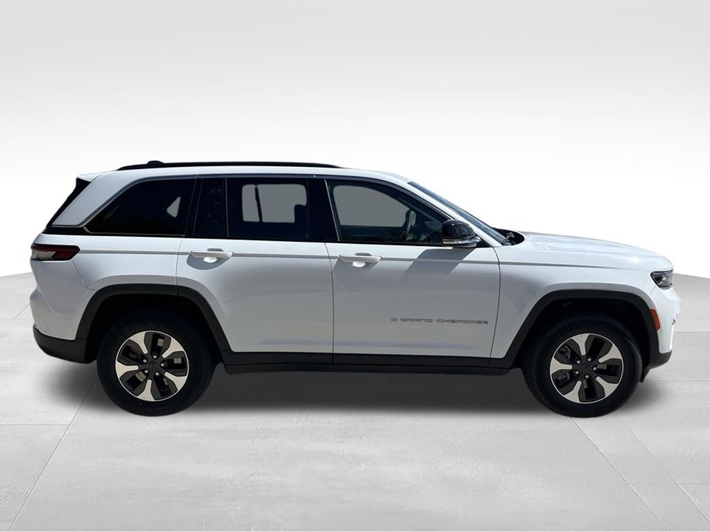 Used 2024 Bright White Clearcoat Jeep 4xe image 6